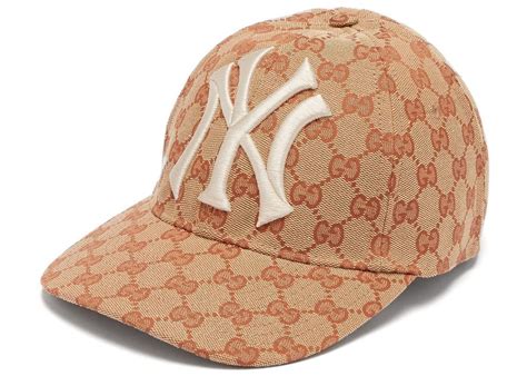 gucci new york baseball cap|gucci baseball hat women.